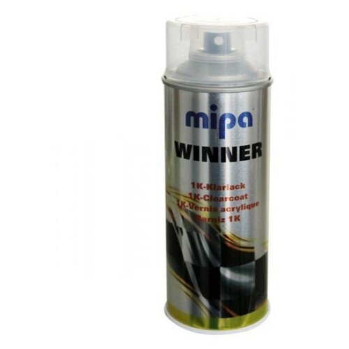Аэрозольный лак MIPA лак матовый, аэрозоль 400 мл