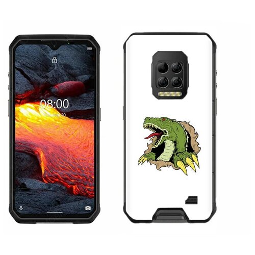 Чехол задняя-панель-накладка-бампер MyPads годзила для Ulefone Armor 9/Ulefone Armor 9E противоударный