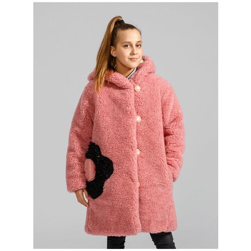 Шуба детская из искусственного меха