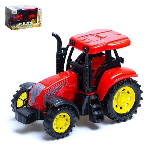 Трактор инерционный «Сельскохозяйственный» цвет красный