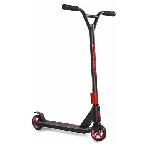 Самокат Black Aqua Stunt Scooter-6 Black-Red