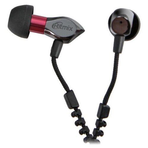 Наушники RITMIX RH-155 Zipper black 51900₽