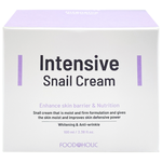 Food a Holic Intensive Snail Cream Антивозрастной функциональный крем для лица с муцином улитки 100 мл - изображение