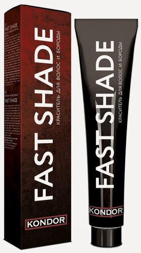 Изображение товара KONDOR / FAST SHADE – Краситель для волос и бороды тон 3 "Тёмный шатен", 60мл