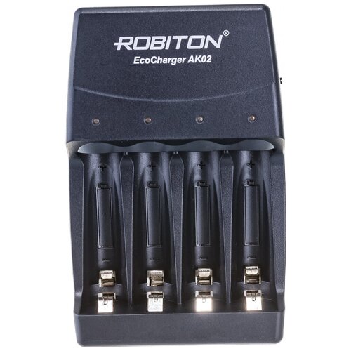 Зарядное устройство Robiton Ecocharger AK02 зарядное устройство robiton ecocharger ak02 bl1