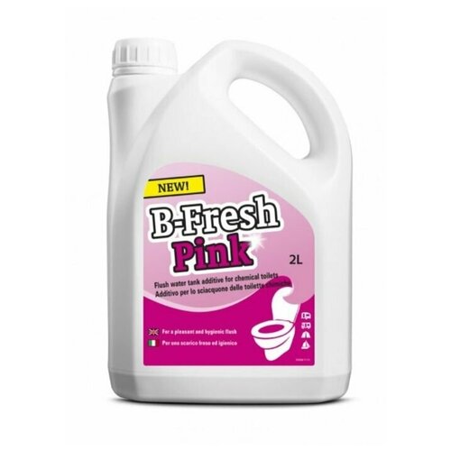 Thetford Жидкость для биотуалета B-Fresh Pink, 2 л жидкость для биотуалета b fresh blue 2л