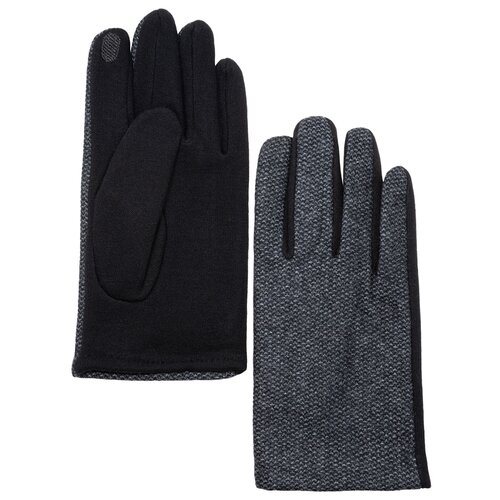 фото Перчатки мужские mellizos g15-2f 441-1 серый/черный
