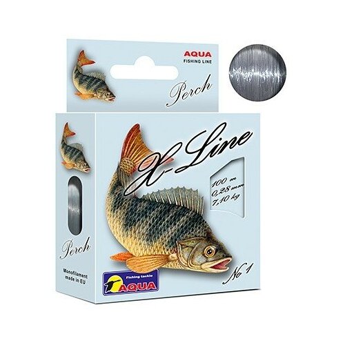 Леска AQUA X-Line Perch 0.25мм 100м