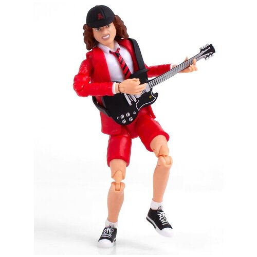 Фигурка AC/DC Ангус Янг (красный костюм, 13 см)