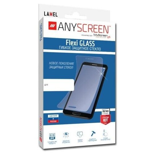 Lamel Пленка защитная lamel гибкое стекло Flexi GLASS для Sony Xperia E5, ANYSCREEN