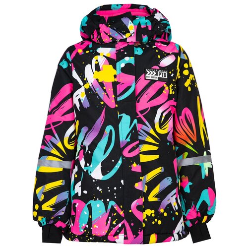 фото Playtoday зимняя куртка из мембранной ткани для девочки, рост 158 см