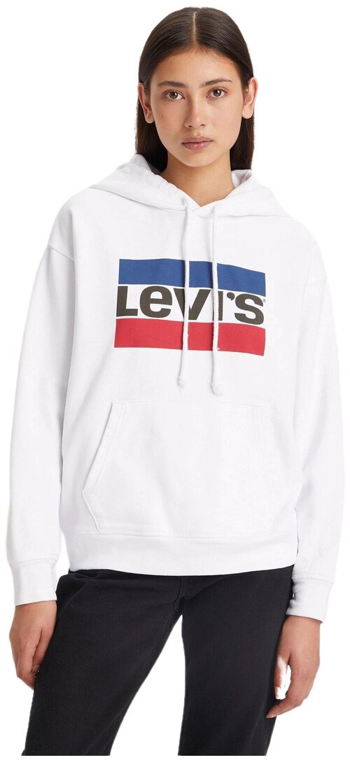 Толстовка Levis, размер M, белый