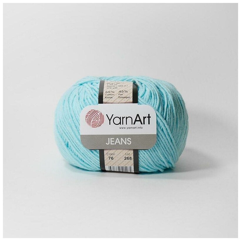  YarnArt Jeans ( ) - 1  : 76 - 55% , 56%  160/50