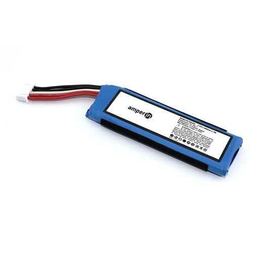 Аккумулятор Amperin для JBL Flip 4 (GSP872693 01) 3000mAh 3.7V Li-polymer аккумулятор gsp872693 для акустики flip 3