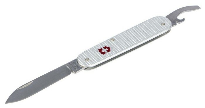 Нож перочинный Victorinox Alox Bantam (0.2300.26) 84мм 5функций серебристый карт.коробка - фото №12