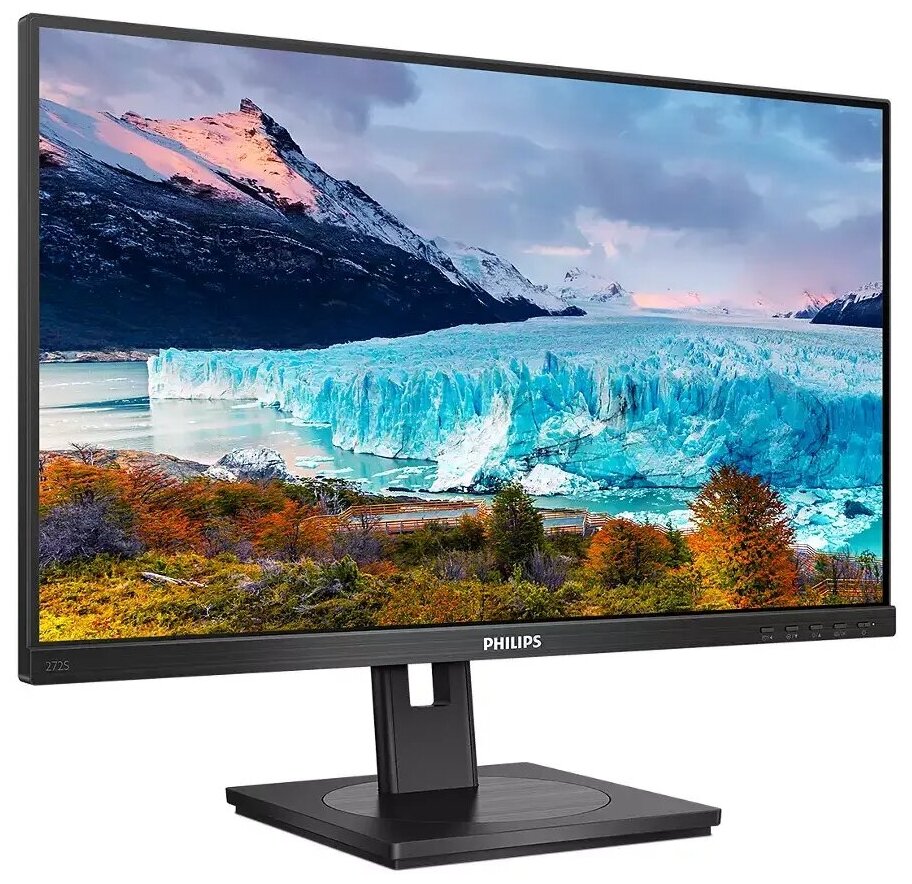 27 Монитор PHILIPS 272S1M 1920x1080 0001 Black