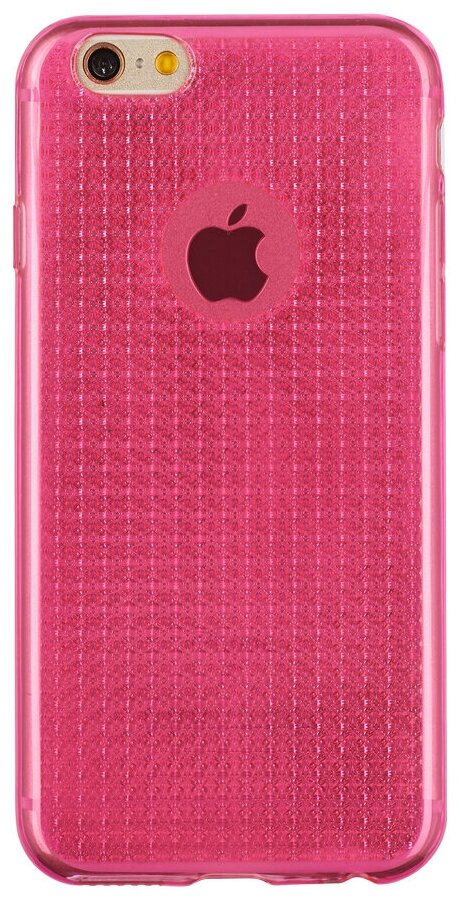 Чехол для Apple iPhone 6/6S, красный, Soft Shining, Deppa 900003