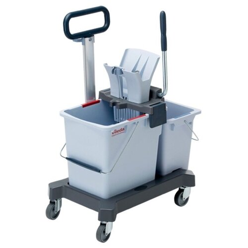 Тележка уборочная Vileda Professional УльтраСпидПро 25 и 10 л с транспортировочной ручкой 147209 28811₽