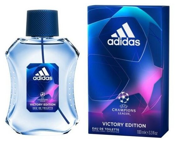 Adidas men Uefa Champions League - Victory Edition Туалетная вода 50 мл.