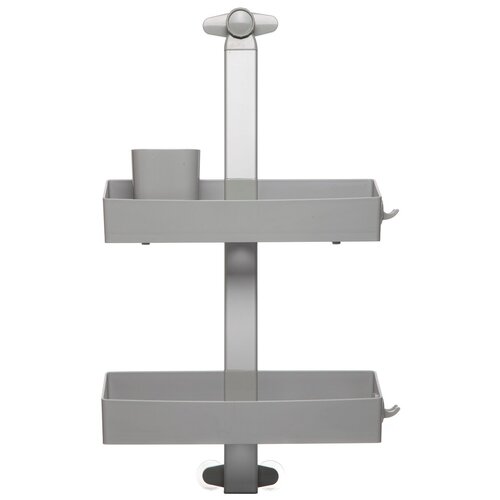 Душевая полка Navako Crafty Metallic Grey