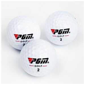 Мячи для гольфа "VS" PGM, трехкомпонентные, d=4.3 см, набор 3 шт 7696754