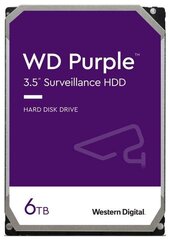 Жесткий диск 3.5 6TB WD Purple (WD62PURX) {Serial ATA III, 5400- rpm, 128Mb}