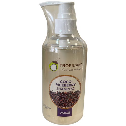 Шампунь для волос красный РИС TROPICANA Сoco riceberry shampoo, 250 мл