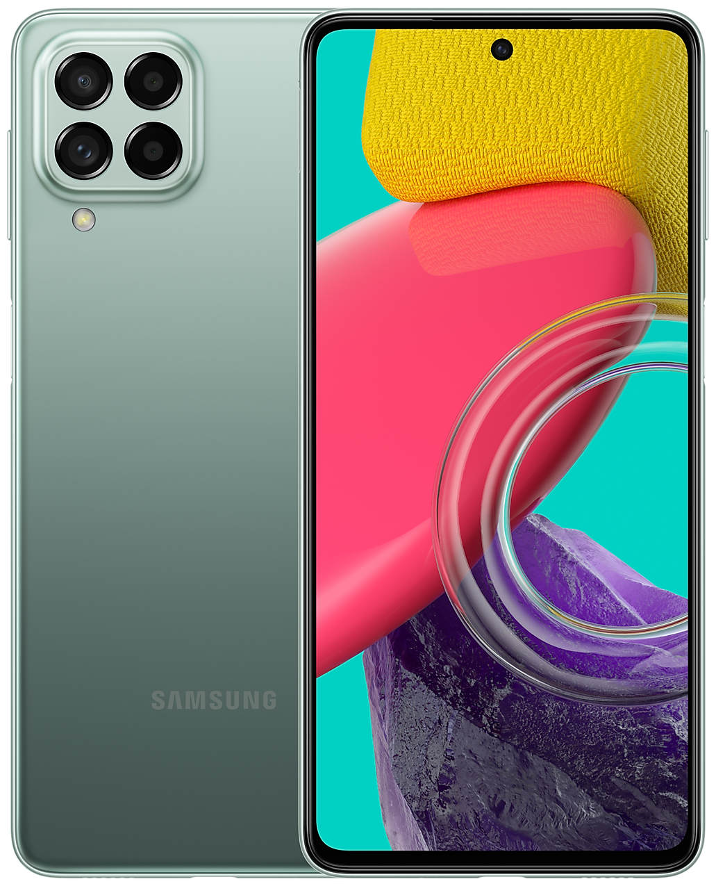 Смартфон Samsung Galaxy M53 5G 8/256Gb зеленый