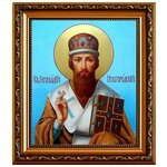 Геннадий Новгородский, Архиепископ, Святитель. Икона на холсте. - изображение