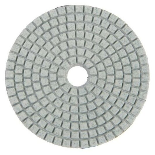 Алмазный гибкий шлифовальный круг тундра "Черепашка", для мокрой шлифовки, 100 мм, № 50