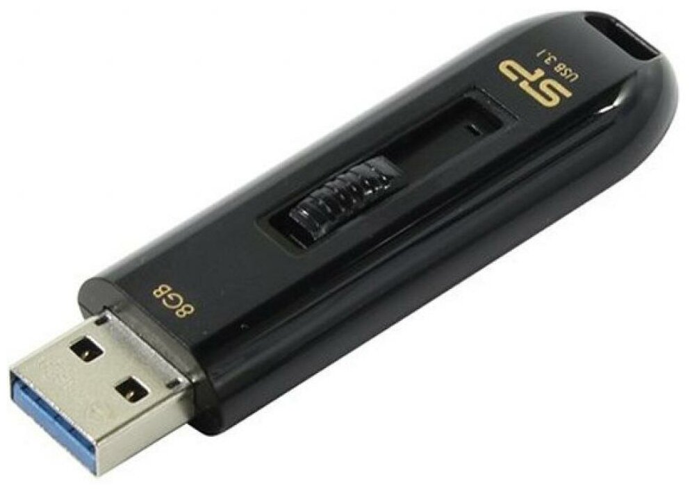 Флешка USB SILICON POWER Blaze B21 16Гб, USB3.0, черный [sp016gbuf3b21v1k] - фото №7