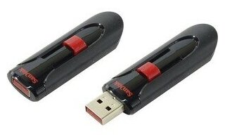 Флеш-диск Sandisk 256Gb Cruzer Glide black USB2.0 (SDCZ60-256G-B35)