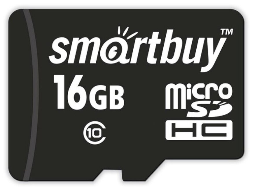 Карта памяти 16Gb - SmartBuy Micro Secure Digital HC Class 10 LE SB16GBSDCL10-00LE