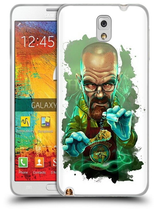 Чехол задняя-панель-накладка-бампер MyPads повар для Samsung Galaxy Note 3 SM-N900/N9005 противоударный