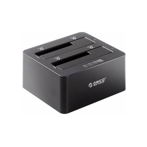 Док-станция for HDD Orico 6629US3-C Black док станция usb 3 0 для жесткого диска с двумя отсеками 1 тб