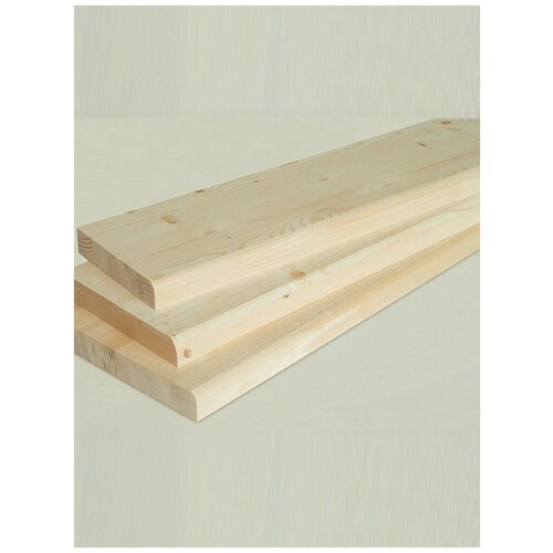 Ступени деревянные для лестницы (подоконник) / Сорт-АБ / 1000x200x40 мм (упаковка 2 штуки)