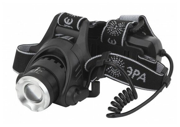 Эра Б0039625 Налобный фонарь GA-805 аккумуляторный, рег фокус, 5 Вт CREE, алюминий, литий 2,5Ач, USB