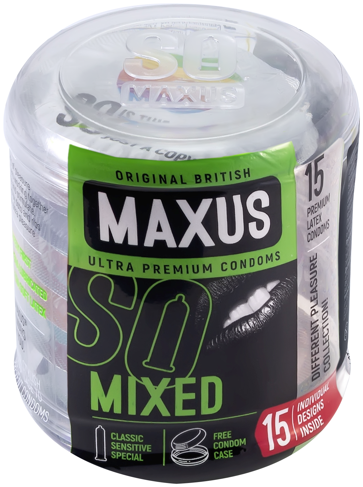Презервативы Maxus Mixed микс-набор 3шт Thai Nippon Rubb - фото №4