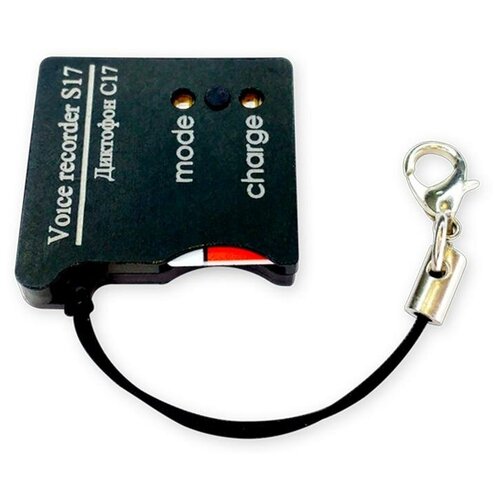 Диктофон Сорока 17-VOX Q39903SA 2 подарка microSD 32Gb и Power-bank 10000 mAh - активация записи при обнаружении звука VOX - диктофон для ра 1693600₽