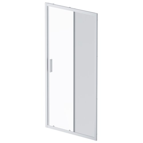 Раздвижные двери AM.PM W90G-100-1-195 с тонированным стеклом 1950 мм душевая дверь в нишу am pm gem solo w90g 120 1 195mm 120 см
