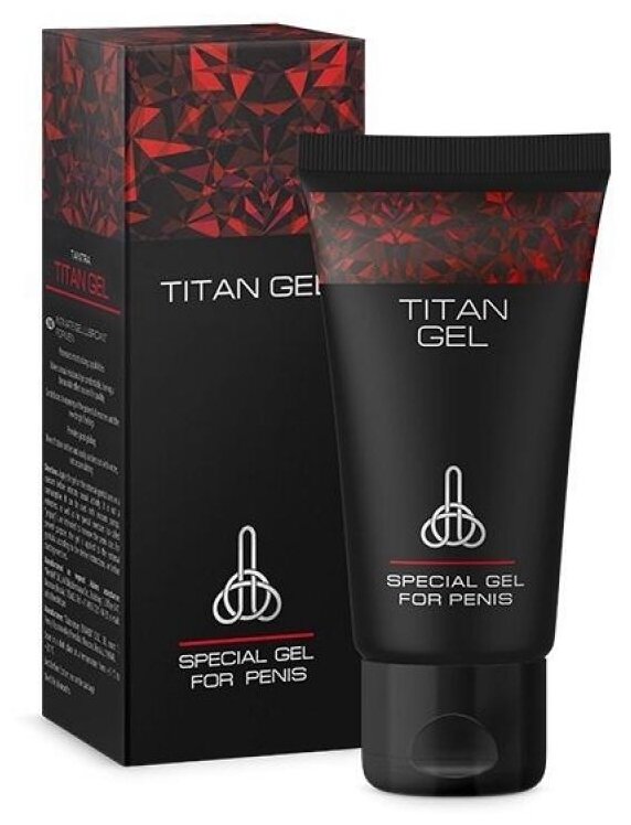 Гель-смазка Hendel Titan Gel, 70 г, 50 мл, земляника, 1 шт.