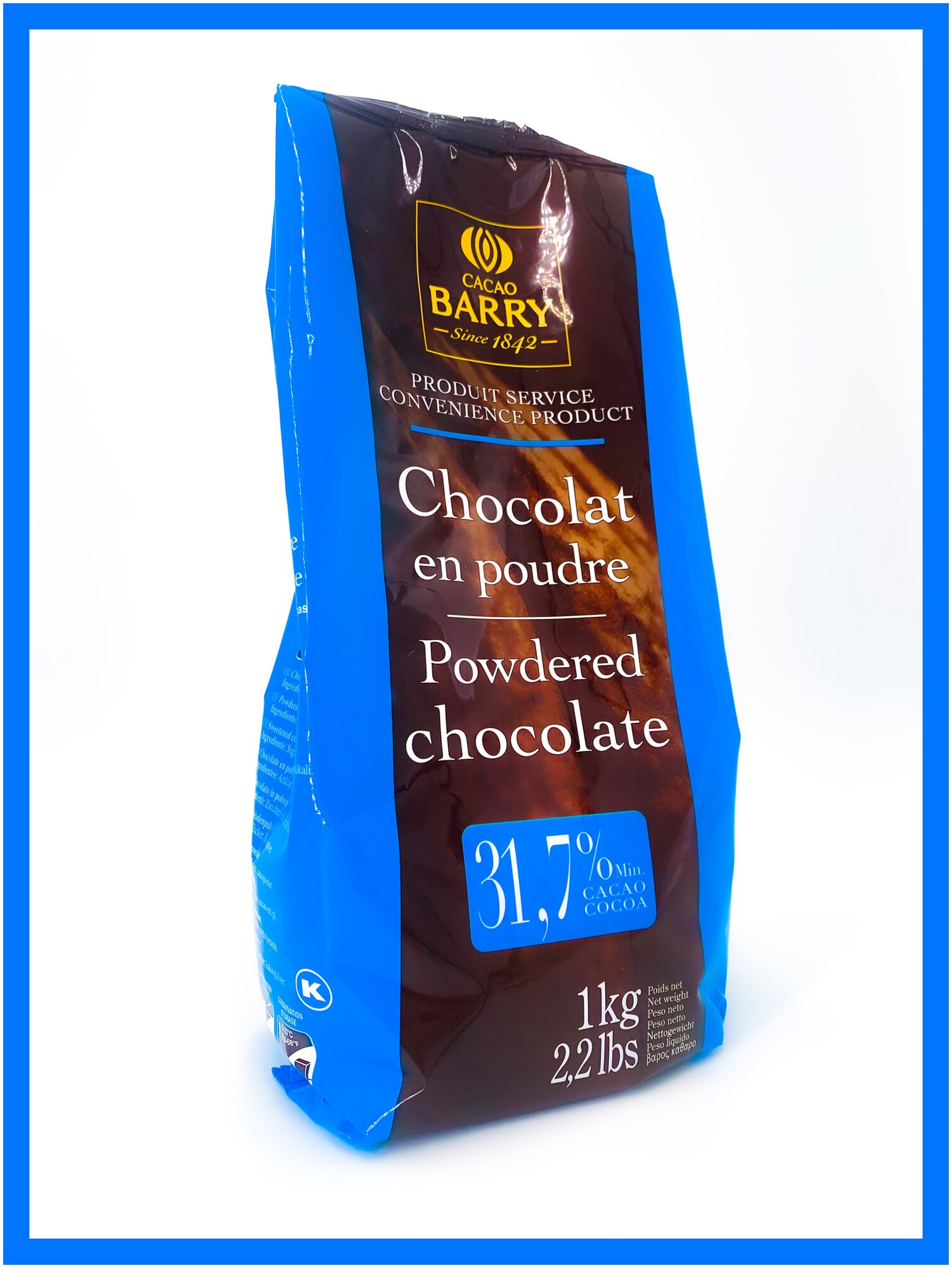 Какао порошок Cacao Barry 1 кг - фотография № 2