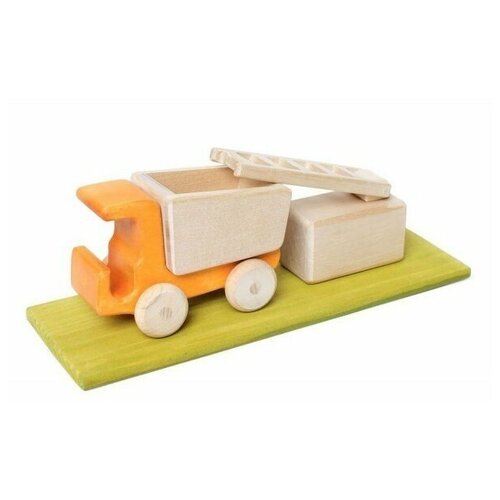 Конструктор грузовичок магнитный (Оранжевая)