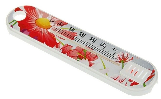 Термометр комнатный Цветок NO BRAND - фото №6