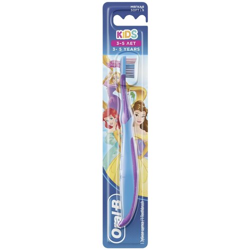 Купить Орал-би кидс щетка зубная для детей 3-5 ЛЕТ мягкая, Procter & Gamble (Manufacturing) Ireland Ltd. (Ирландия), Зубные щетки