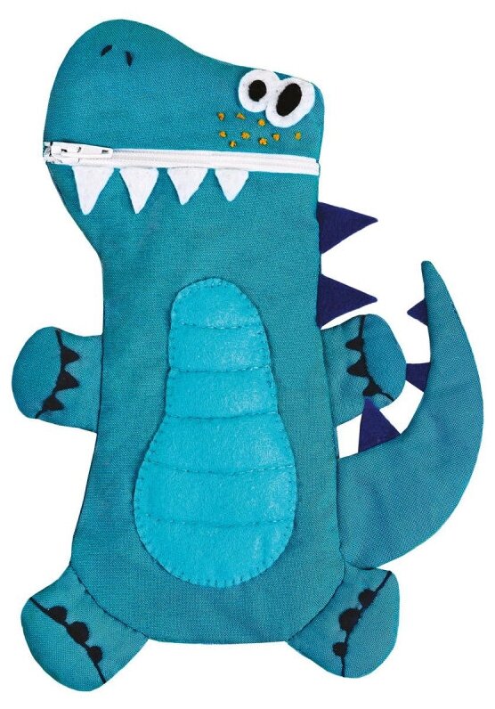 Набор для шитья игрушки Miadolla Пенал Динозавр, AC-0363