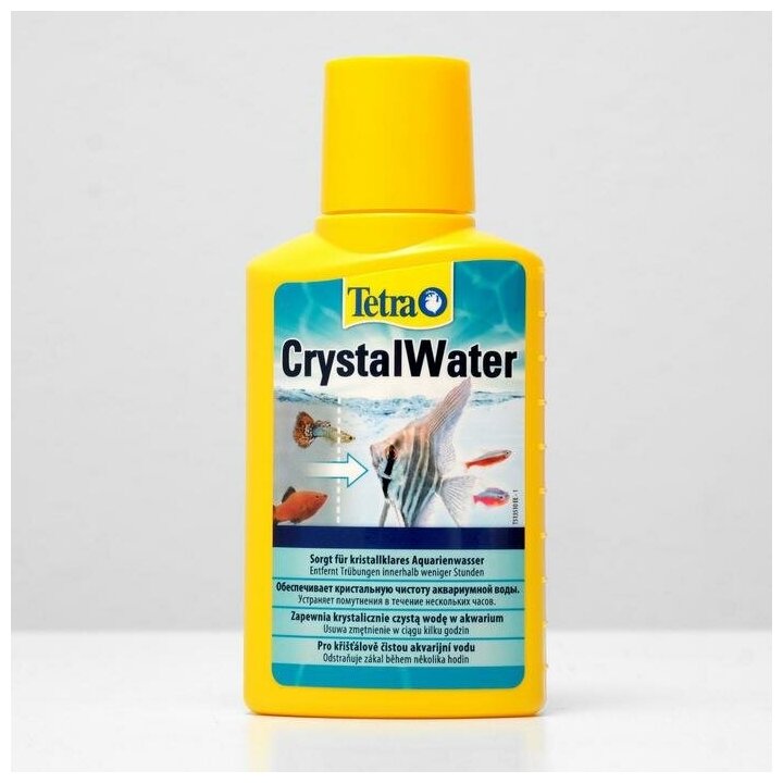 TetraAqua CrystalWater Препарат для подготовки кристально чистой воды 100мл - фотография № 5