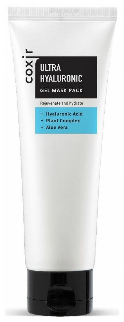 Гель-маска увлажняющая с гиалуроновой кислотой Coxir Ultra Hyaluronic Gel Mask Pack, 80 мл