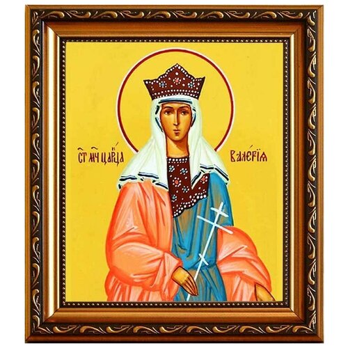 Валерия Римская, мученица, царица. Икона на холсте.