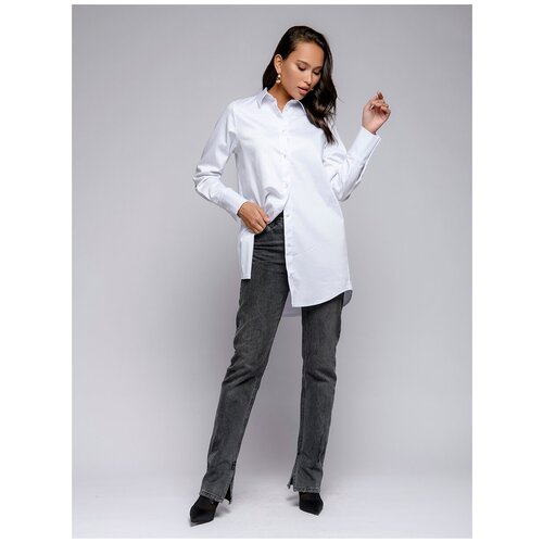 Блуза  1001dress, размер 40/42, белый